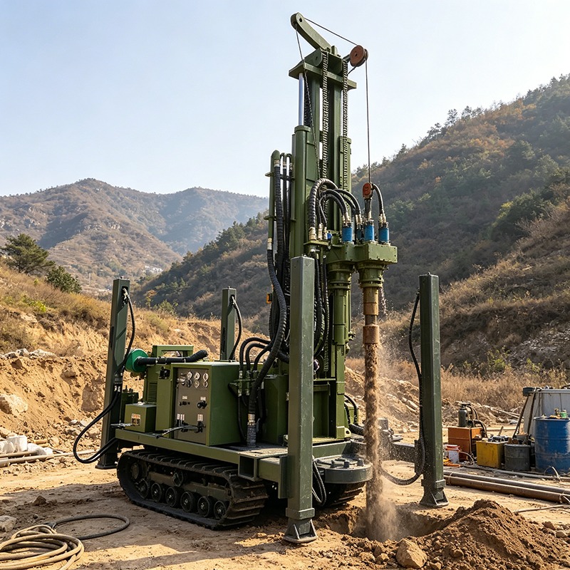 Diesel Water Pump - HR-200C 200m Crawler Mounted Diesel DTH