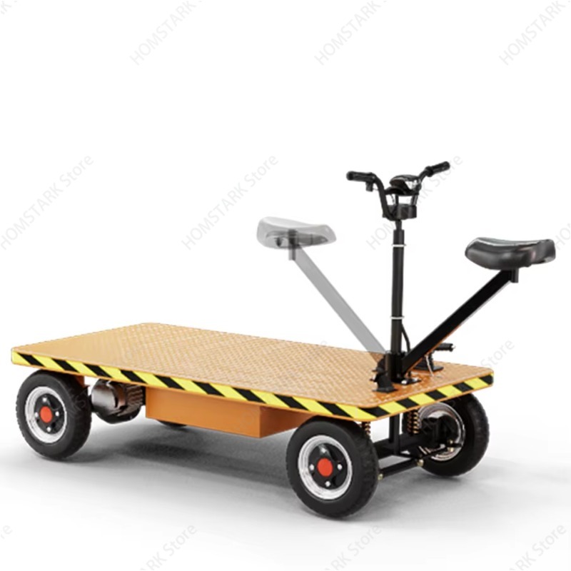 Heavy Equipment Logistics - Heavy‑Duty Electric Freight Cart Industrial Logistics