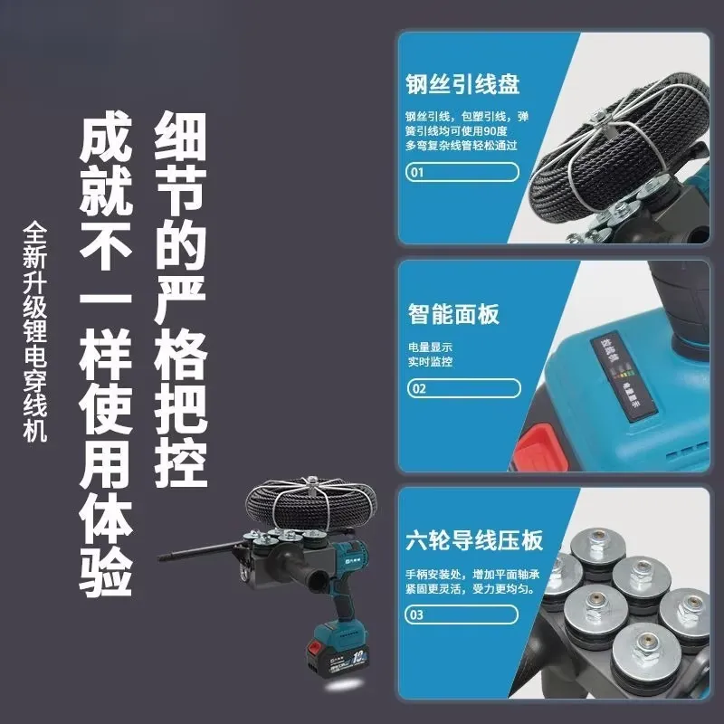 Cordless Handheld Electric Thr - огляд і ціна Pipe Threading Machine