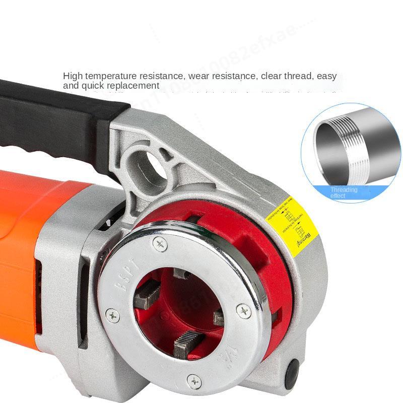 2300W Portable Handheld Pipe T - огляд і ціна Pipe Threading Machine